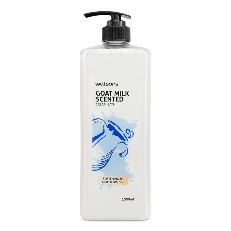 Buy Watsons Goat Milk Scented Cream Body Wash 1L Singapore