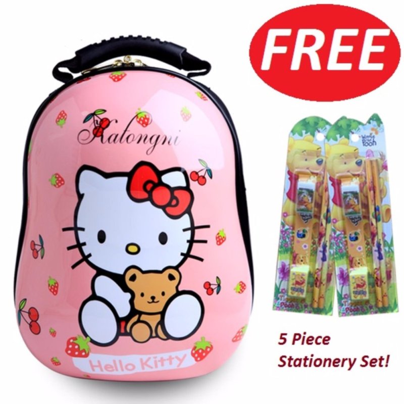 7 CARTOON DESIGNS! School Bag / Schoolbag / Children / Kids / Toys / Backpack / Travel Bag / Hard Shell School Bag