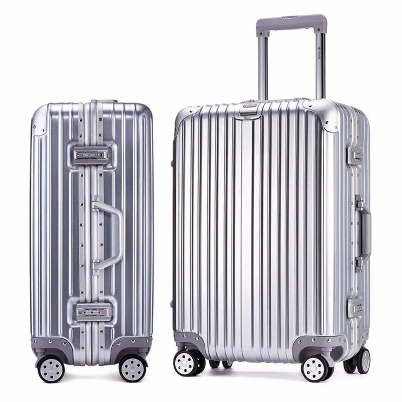 Aluminum-Framed Hard Case Scratch Resistant Trolley Luggage 20 inches