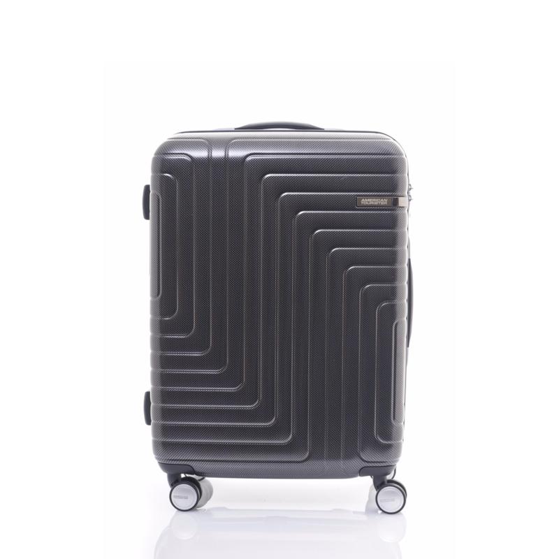 American Tourister Dartz Spinner 65/24 TSA (Matte Black/Checks)
