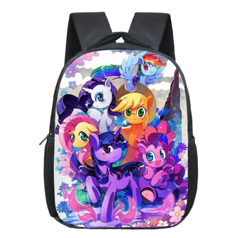 Anime My Little Pony Backpack For Girls Kindergarten School
BagsCartoon Rainbow Pony Backpack Kids Schoolbags Children Bags -
intl