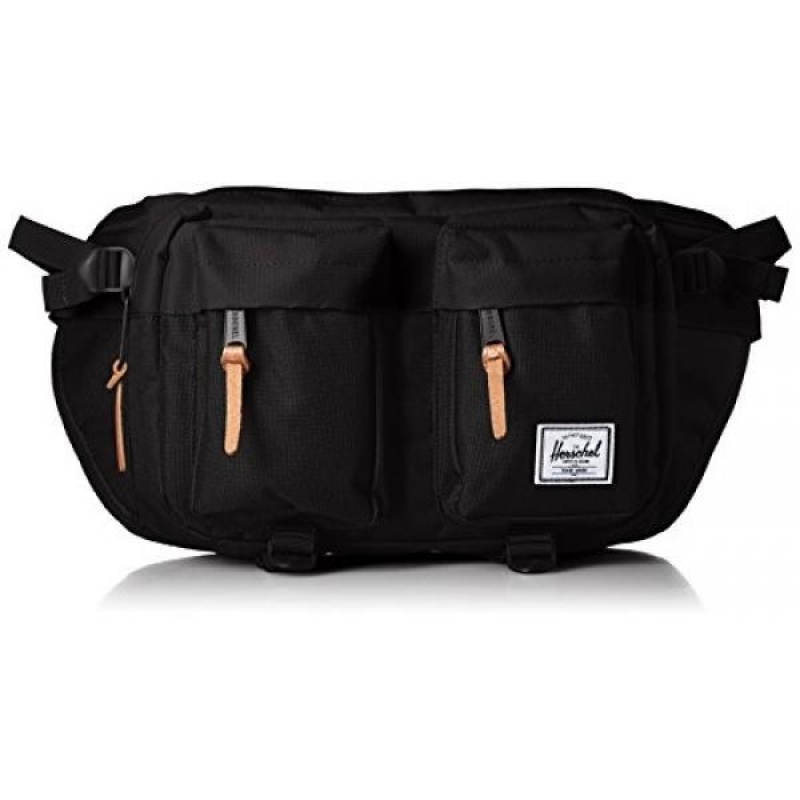 Herschel Supply Co. Eighteen Hip Sack, Raven Crosshatch - intl