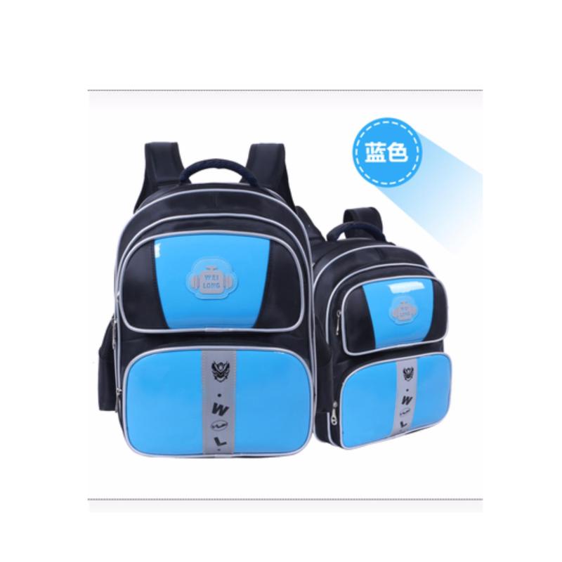 Light Ergonomic Bag / New Arrival Ergonomic School Backpack-Light Blue-Large size