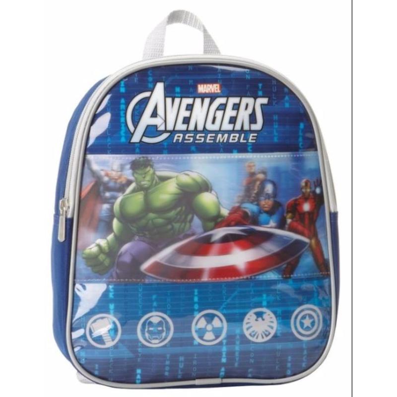 Marvel Little Boys' Avengers Lenticular Mini Backpack, Navy