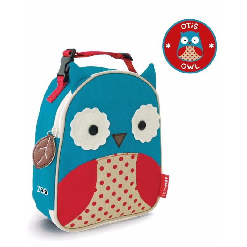 Skip Hop Zoo Lunchie Insulated Kids Lunch Bag - Owl