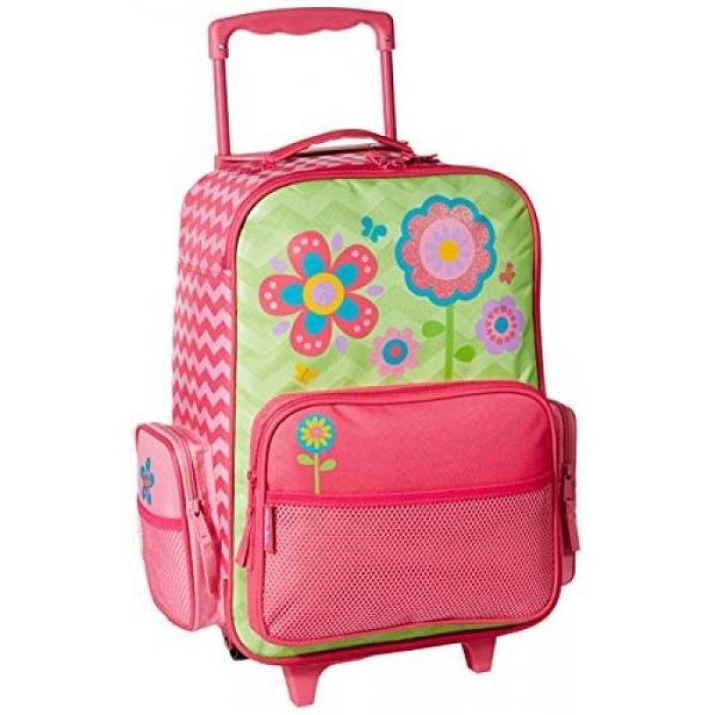 Stephen Joseph Classic Rolling Luggage, Flower - intl