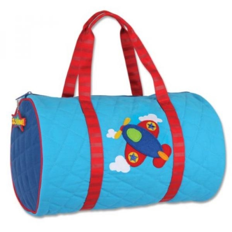 Stephen Joseph Quilted Duffle, Airplane - intl